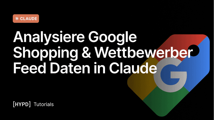 Analysiere Google Shopping & Wettbewerber Feed Daten in Claude