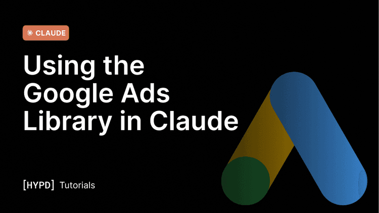 Using the Google Ads Library in Claude